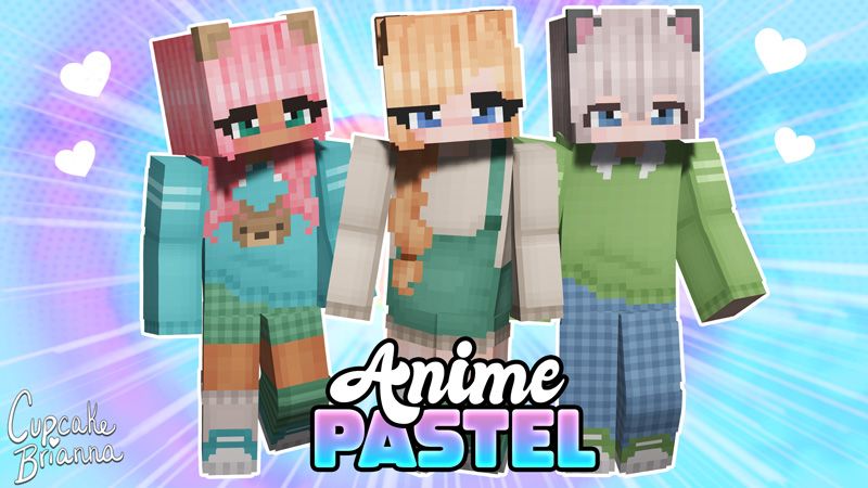 Anime Pastel HD Skin Pack on the Minecraft Marketplace by CupcakeBrianna