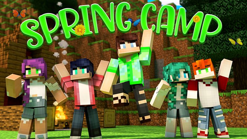 Spring Camp on the Minecraft Marketplace by Impulse Spring Camp on the Minecraft Marketplace by Impulse