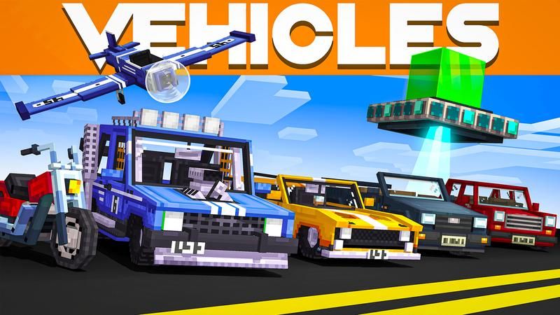 Vehicles on the Minecraft Marketplace by Cubed Creations