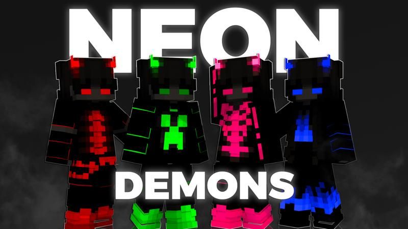Neon Demons on the Minecraft Marketplace by Asiago Bagels Neon Demons on the Minecraft Marketplace by Asiago Bagels