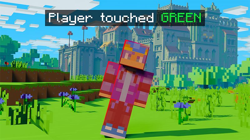 Dont touch the color green on the Minecraft Marketplace by Mine-North Dont touch the color green on the Minecraft Marketplace by Mine-North