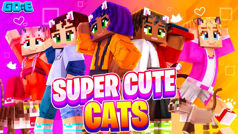 Super Cute Cats on the Minecraft Marketplace by GoE-Craft Super Cute Cats on the Minecraft Marketplace by GoE-Craft