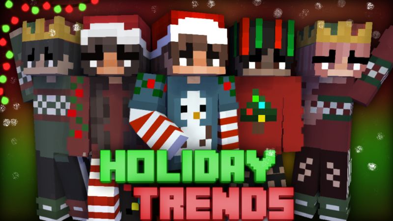 Holiday Trends on the Minecraft Marketplace by Pixelationz Studios