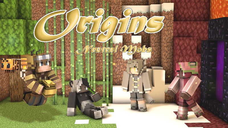 Origins Neutral Mobs on the Minecraft Marketplace by Netherpixel
