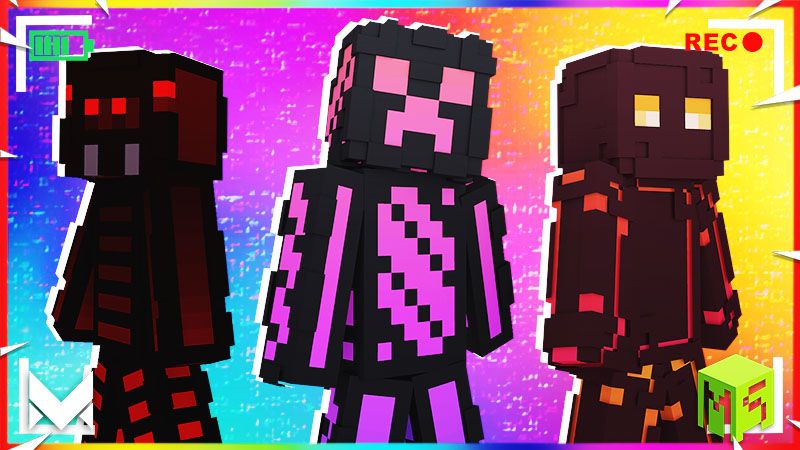 Neon Mobs on the Minecraft Marketplace by Meraki Neon Mobs on the Minecraft Marketplace by Meraki