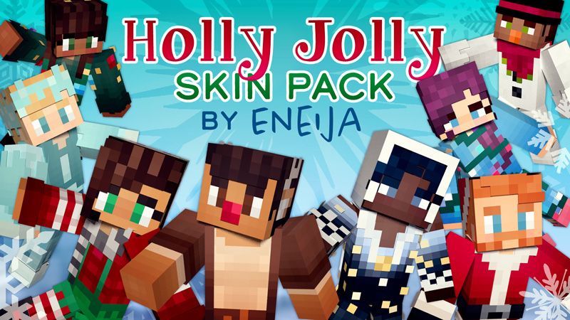Holly Jolly Skin Pack on the Minecraft Marketplace by Eneija