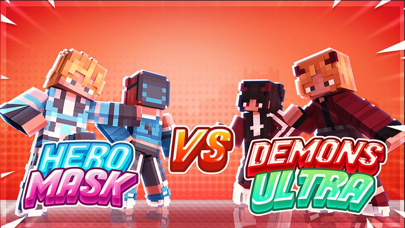 Hero Mask vs Demon ULTRA on the Minecraft Marketplace by Endorah