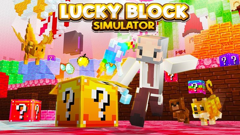 Lucky Block Simulator on the Minecraft Marketplace by Kubo Studios Lucky Block Simulator on the Minecraft Marketplace by Kubo Studios