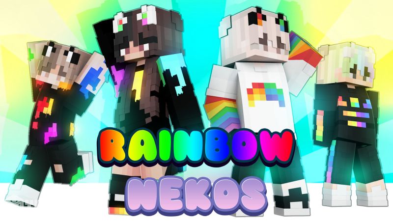 Rainbow Nekos on the Minecraft Marketplace by Yeggs