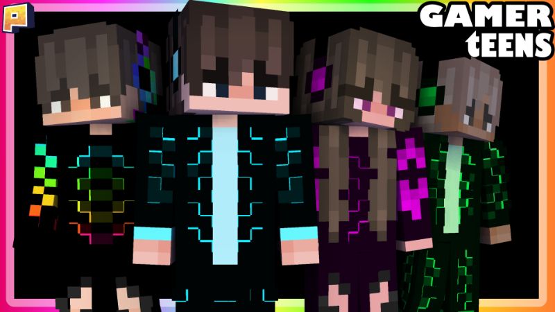 Gamer Teens on the Minecraft Marketplace by Pixelationz Studios