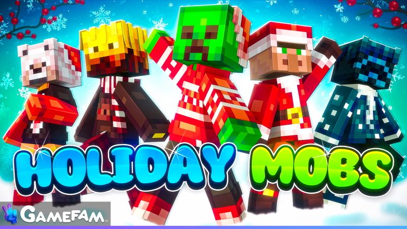 Holiday Mobs on the Minecraft Marketplace by Gamefam