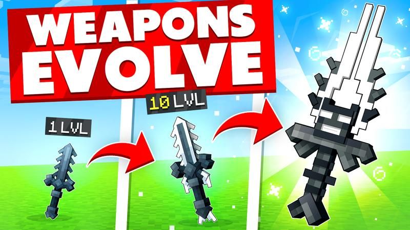 Weapons Evolve on the Minecraft Marketplace by Cubed Creations
