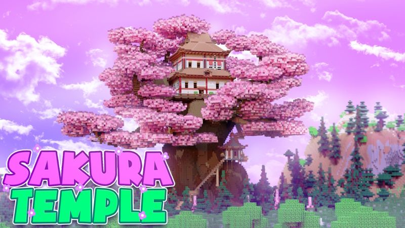 Sakura Temple on the Minecraft Marketplace by Pixell Studio