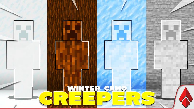 Winter Camo Creepers on the Minecraft Marketplace by Netherfly Winter Camo Creepers on the Minecraft Marketplace by Netherfly