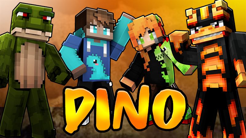 DINO on the Minecraft Marketplace by The Lucky Petals DINO on the Minecraft Marketplace by The Lucky Petals