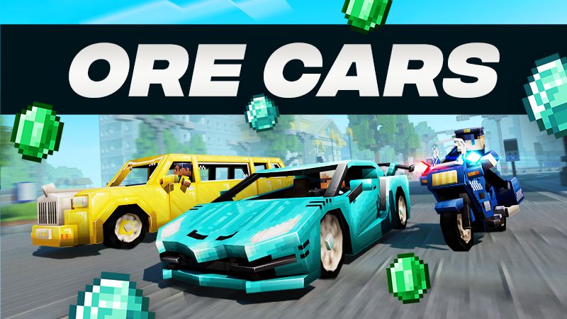 Ore Cars on the Minecraft Marketplace by Team Vaeron Ore Cars on the Minecraft Marketplace by Team Vaeron