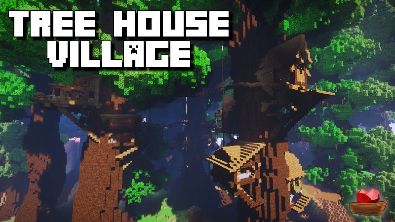Treehouse Village on the Minecraft Marketplace by Lifeboat