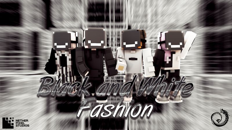 Black and White Fashion on the Minecraft Marketplace by Netherpixel Black and White Fashion on the Minecraft Marketplace by Netherpixel