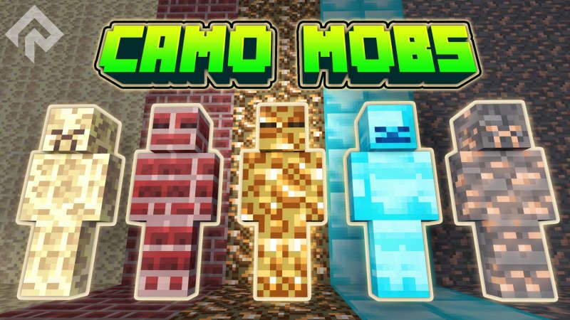 Camo Mobs on the Minecraft Marketplace by RareLoot