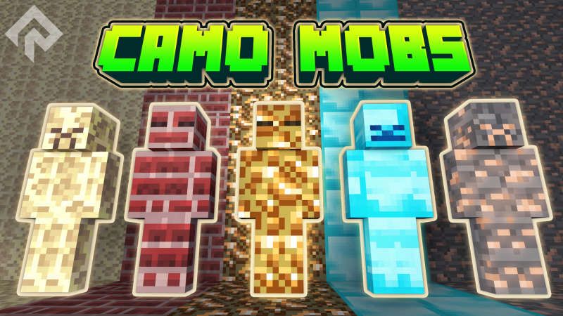 Camo Mobs on the Minecraft Marketplace by RareLoot Camo Mobs on the Minecraft Marketplace by RareLoot