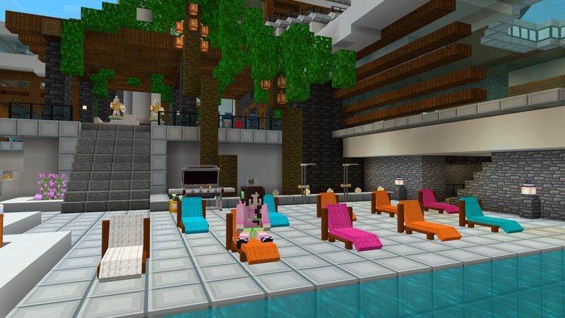 Modern House 5 by VoxelBlocks