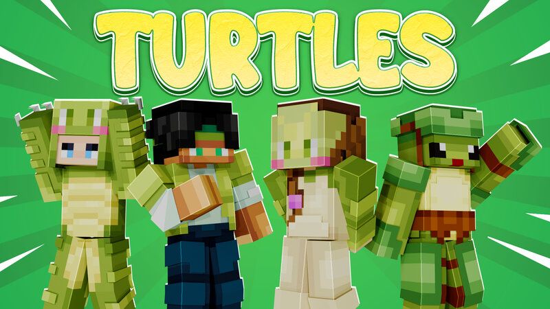 Turtles on the Minecraft Marketplace by Dalibu Studios