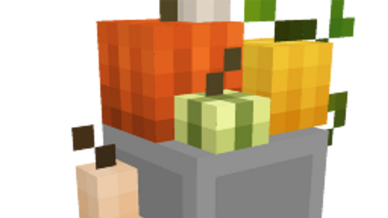 Pumpkin Pile on the Minecraft Marketplace by Cynosia