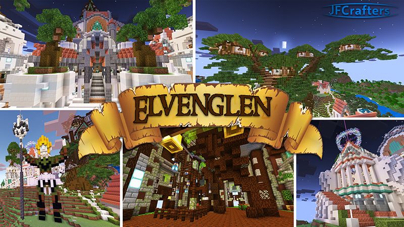 Elvenglen on the Minecraft Marketplace by JFCrafters Elvenglen on the Minecraft Marketplace by JFCrafters