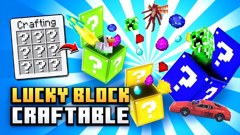 Lucky Block Craftable By Nitric Concepts (minecraft Marketplace Map 