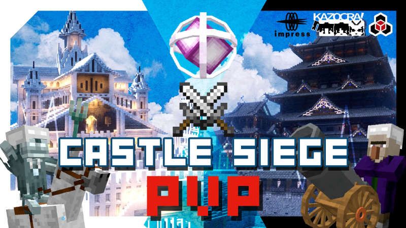 CASTLE SIEGE PVP on the Minecraft Marketplace by Impress CASTLE SIEGE PVP on the Minecraft Marketplace by Impress