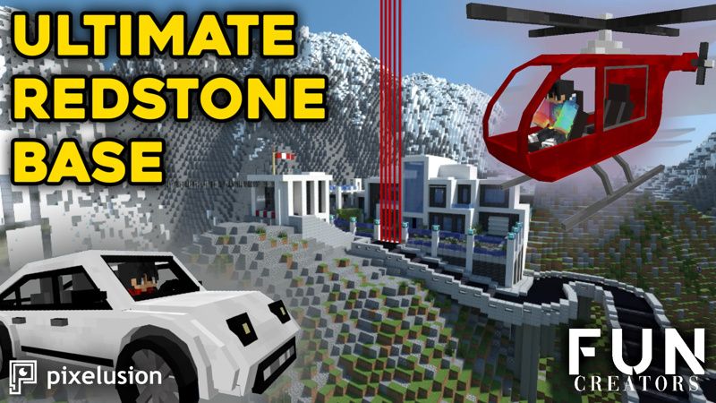 Ultimate Redstone Base on the Minecraft Marketplace by Pixelusion Ultimate Redstone Base on the Minecraft Marketplace by Pixelusion
