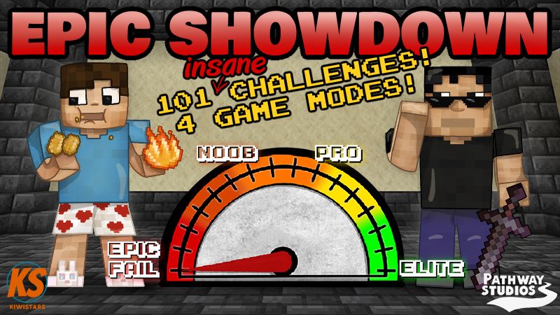 Epic Showdown on the Minecraft Marketplace by Pathway Studios Epic Showdown on the Minecraft Marketplace by Pathway Studios