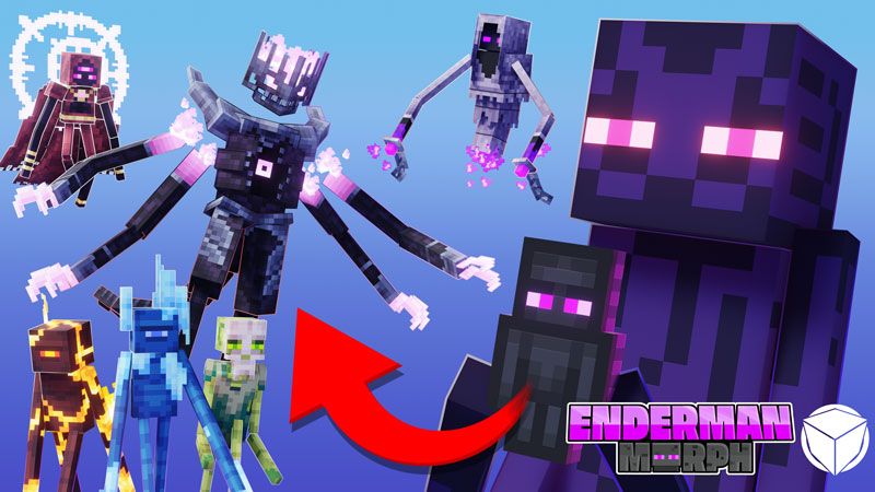 Enderman Morph on the Minecraft Marketplace by Logdotzip Enderman Morph on the Minecraft Marketplace by Logdotzip