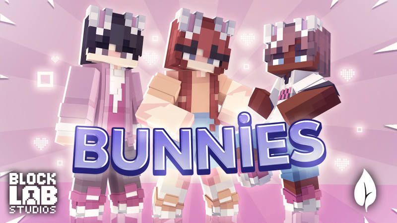 Bunnies on the Minecraft Marketplace by BLOCKLAB Studios
