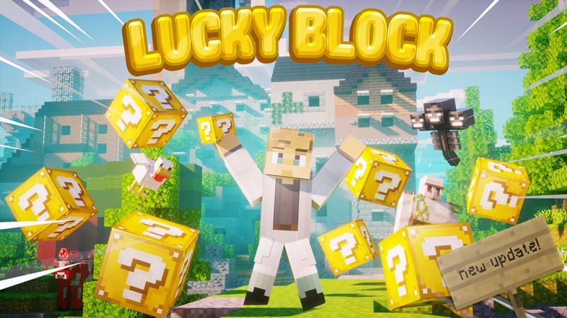 LUCKY BLOCK on the Minecraft Marketplace by Chunklabs LUCKY BLOCK on the Minecraft Marketplace by Chunklabs