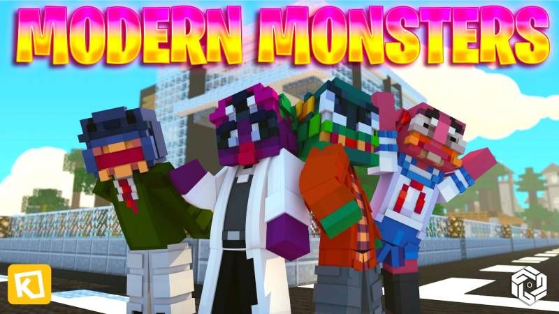 Modern Monsters on the Minecraft Marketplace by Kuboc Studios Modern Monsters on the Minecraft Marketplace by Kuboc Studios