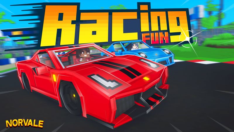 Racing Fun on the Minecraft Marketplace by Norvale Racing Fun on the Minecraft Marketplace by Norvale