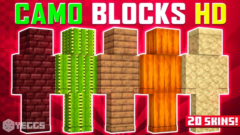 Block Camo HD Skin Pack in Minecraft Marketplace