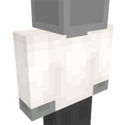 White Sweatshirt on the Minecraft Marketplace by Tomaxed