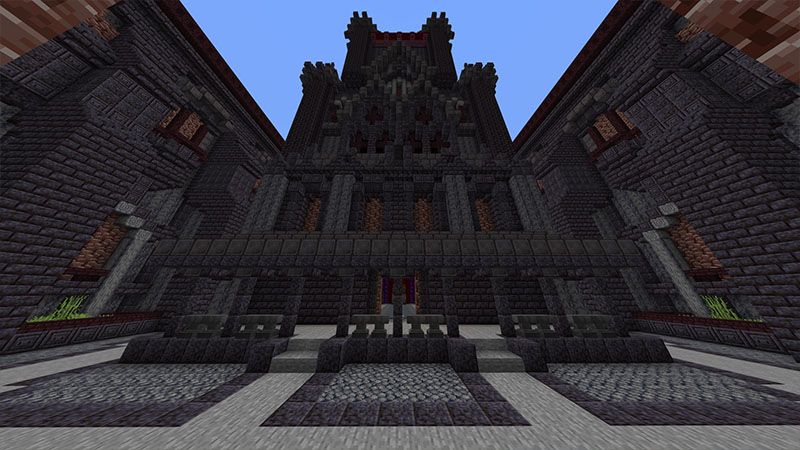 Netherite Castle by Odyssey Builds