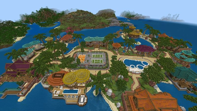 ISLAND RESORT by Octovon