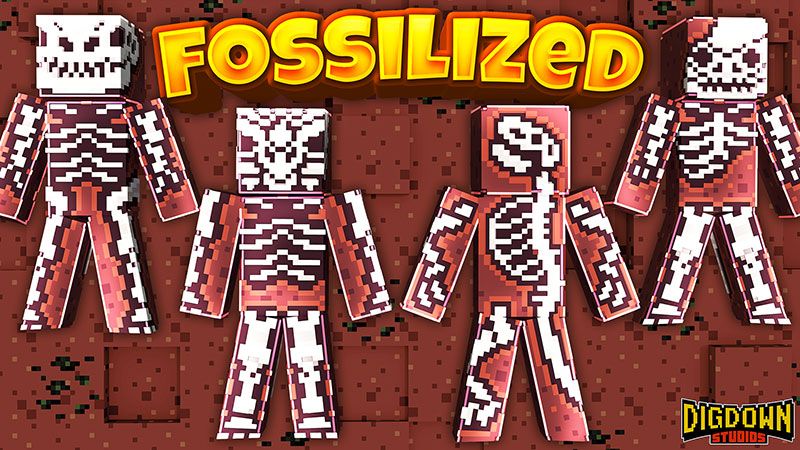 Fossilized on the Minecraft Marketplace by Dig Down Studios Fossilized on the Minecraft Marketplace by Dig Down Studios