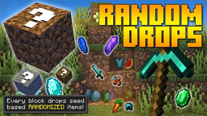 Random Drops on the Minecraft Marketplace by Lifeboat