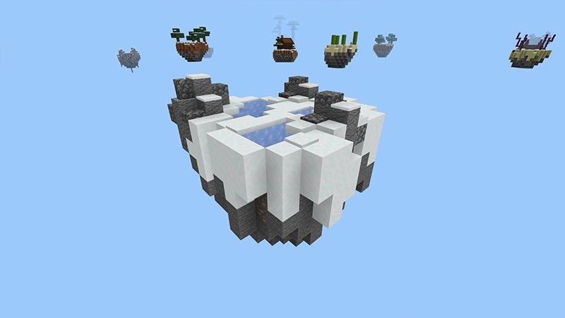 Snowy Skyblock by Monster Egg Studios