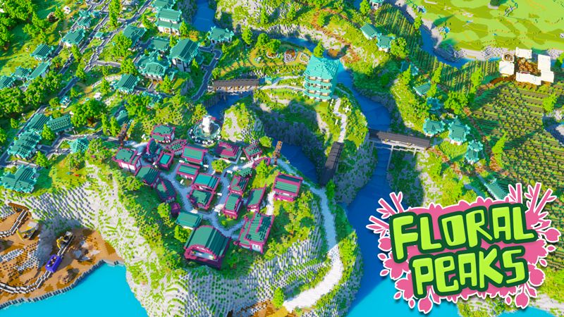 Floral Peaks on the Minecraft Marketplace by Impulse