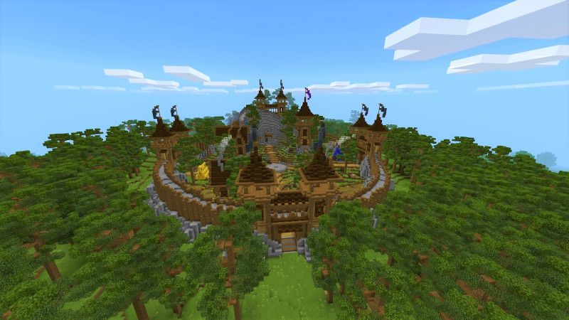 Simple Spawns: Forest Fortress by Razzleberries