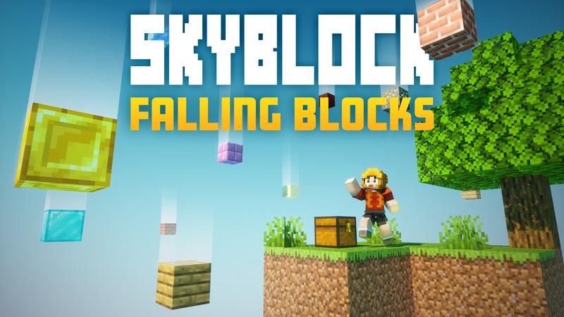 Skyblock Falling Blocks by Cubed Creations (Minecraft Marketplace Map) - Minecraft  Marketplace