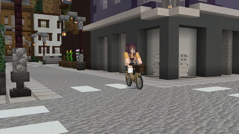 Modern Colorful City by Razzleberries