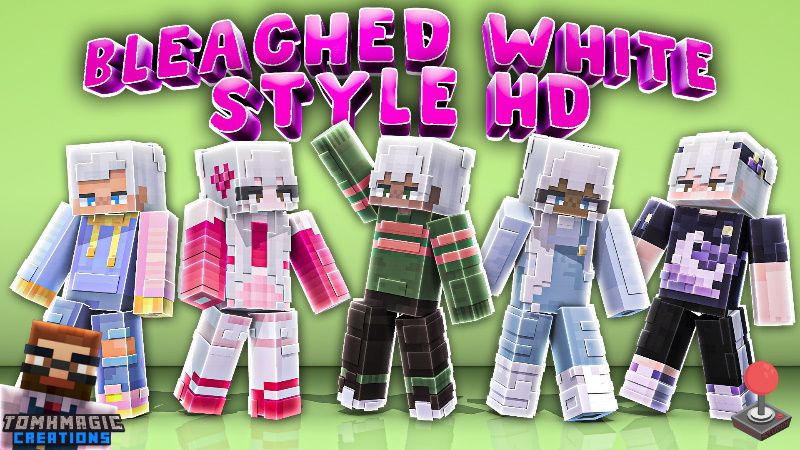Bleached White Style HD on the Minecraft Marketplace by Tomhmagic Creations Bleached White Style HD on the Minecraft Marketplace by Tomhmagic Creations