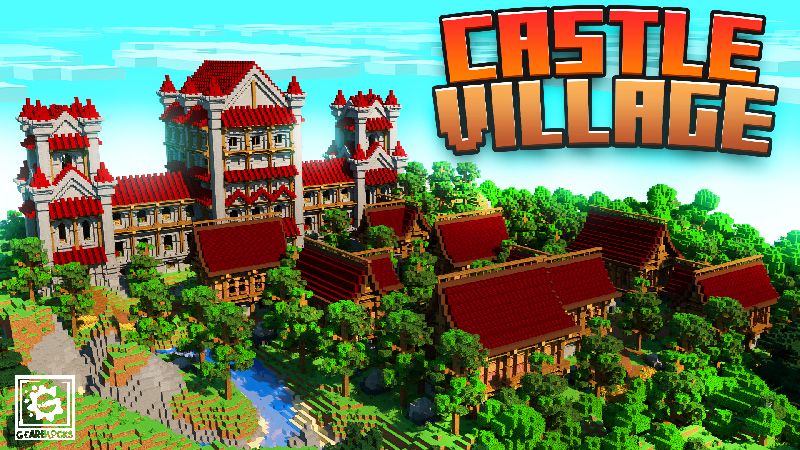Castle Village on the Minecraft Marketplace by Gearblocks